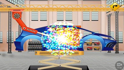 Car Games 2017 | Police Car Factory 02 Kids Games
