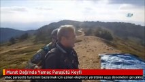 Murat Dağı'nda Yamaç Paraşütü Keyfi