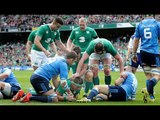 CJ Stander powers over after great Earls break! | RBS 6 Nations