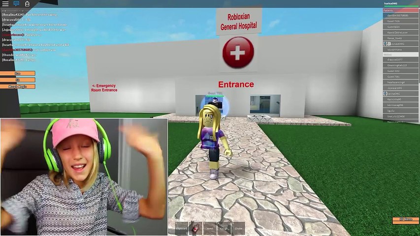 Hospital Roleplay With Ronaldomg I Need Surgery Roblox Video