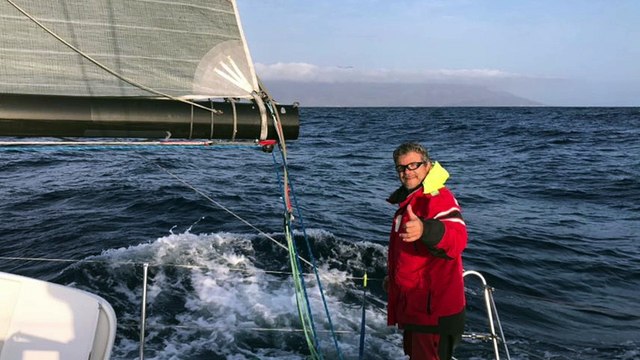 BR - José Guilherme Caldas fala a bordo do Mussulo 40 Team Angola Cables