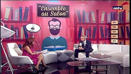 Le directeur adjoint de l'AEFE, invité sur le plateau de la chaîne MTV au Salon du livre francophone de Beyrouth