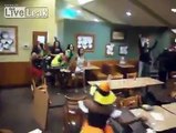 Halloween ghetto fight at Denny's