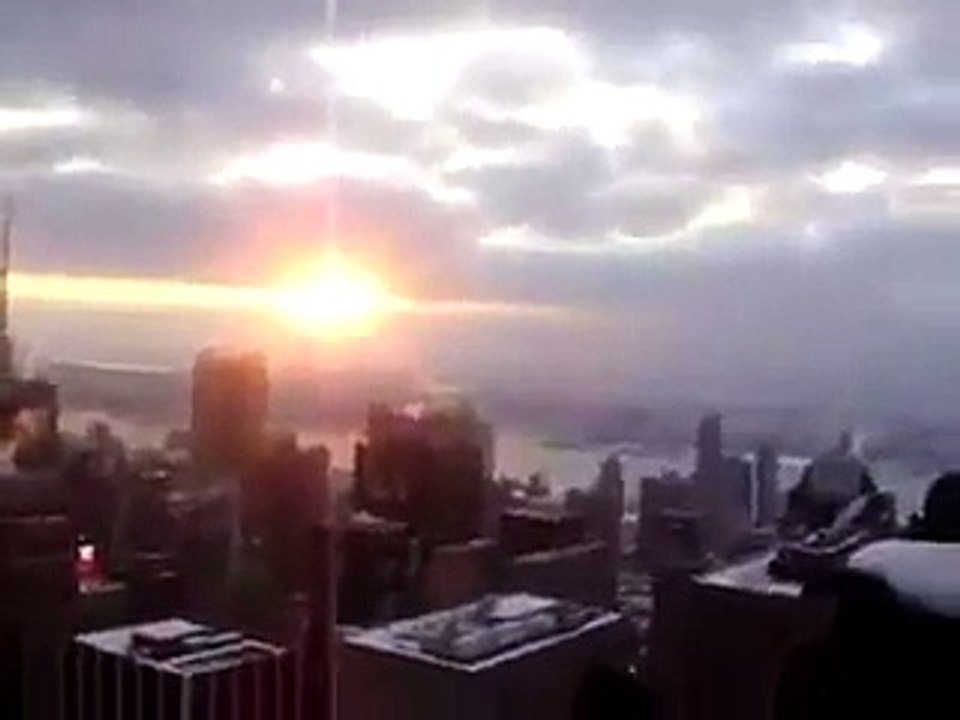 Two sun seen in the Earth
