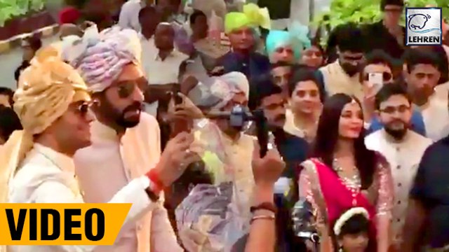 Aishwarya Rai Abhishek Bachchan Dancing In Baaraat With Aaradhya