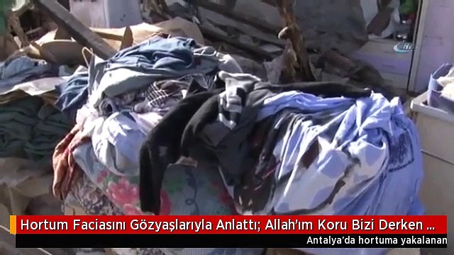 Hortum Faciasını Gözyaşlarıyla Anlattı: Allah'ım Koru Bizi Derken Kafamıza Tavan Çöktü