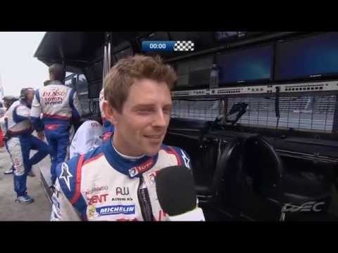 FIAWEC 6hFuji Interview with ANTHONY DAVIDSON after Pole Position