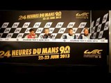 24 Heures du Mans Test - 9 June - LMGTE Press Conference