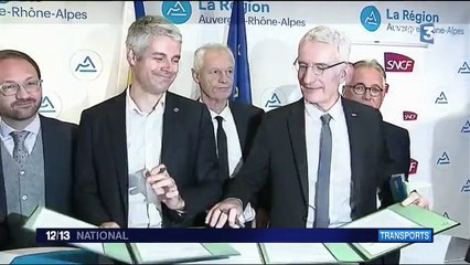 Auvergne-Rhône-Alpes : accord sur une nouvelle convention TER