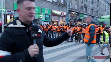 Tommy Robinson in Poland Part 1 The Biggest Demonstration in Europe