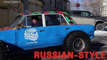 Russian Mechanics Create Awesome Cars From Junk