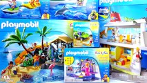 Playmobil Family Fun Collection! Island Juice Bar, Cruise Ship, Banana Boat, Jet Ski and More!!
