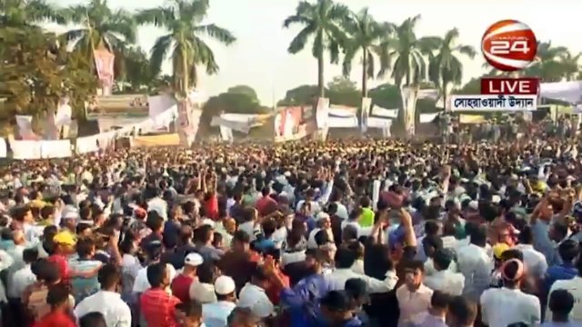 দীর্ঘ দিন পর সোহরাওয়ার্দীর সমাবেশে যা বললেন বেগম খালেদা জিয়া