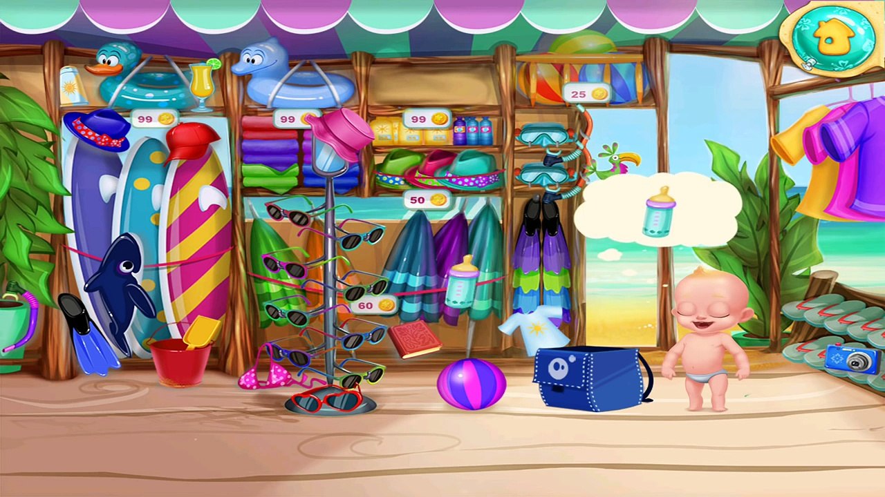 Summer Vacation ☆ Android gameplay for Kids ☆ TabTale ☆ Movie Fun At The Beach