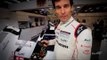 Porsche Team's driver Mark Webber explains about Porsche 919 Hybrid Steering Wheel