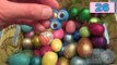 NEW Huge 101 Sparkle Glitter Surprise Egg Opening! Kinder Surprise Angry Birds Minecraft Disney!