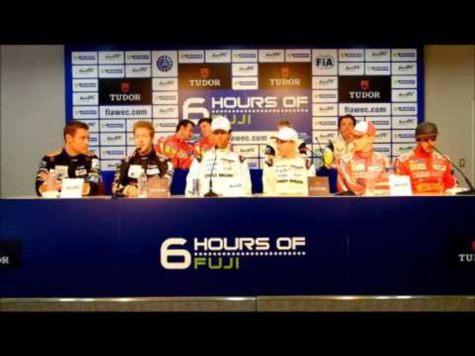Post Qualifying Press Conference - 6 Hours of Fuji