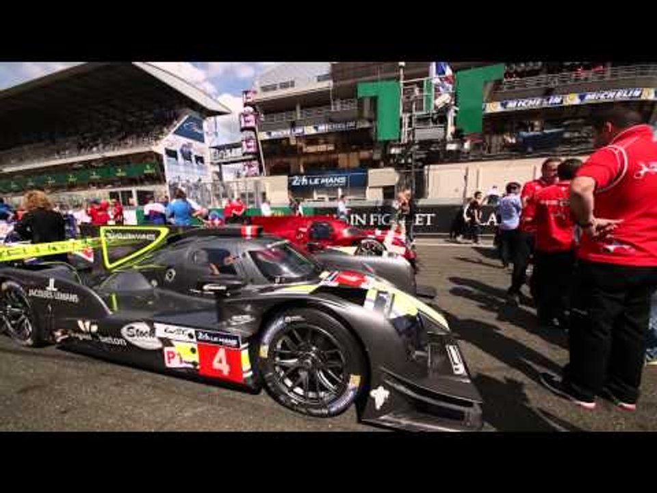The virtual starting grid of Le Mans 2015