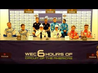 Qualifying Press Conference - 6 Hours of COTA