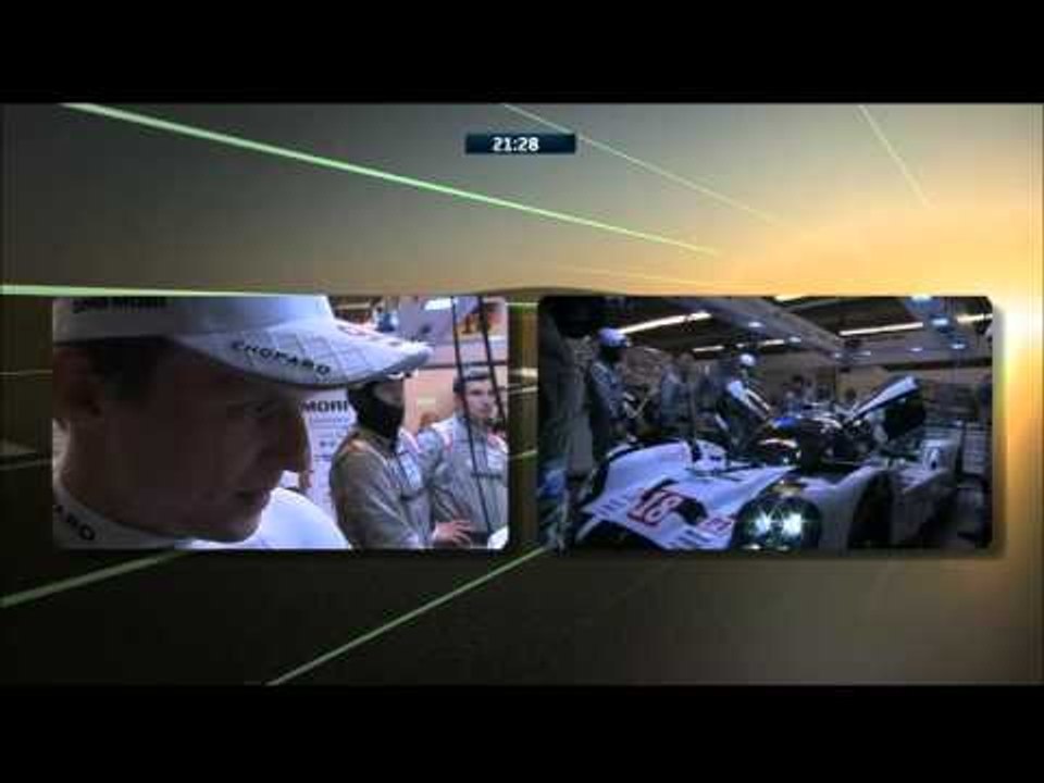Interview with Porsche Marc Lieb after #18's tech problem