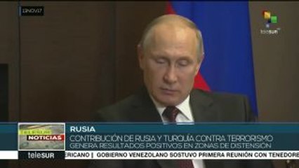 Putin y Erdogan dialogan sobre relaciones bilaterales y Siria