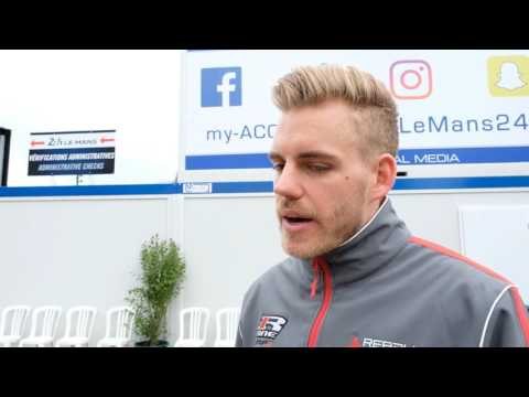 Interview with Dominik Kraihamer from Rebellion Racing at 24 Hours of Le Mans Pesage