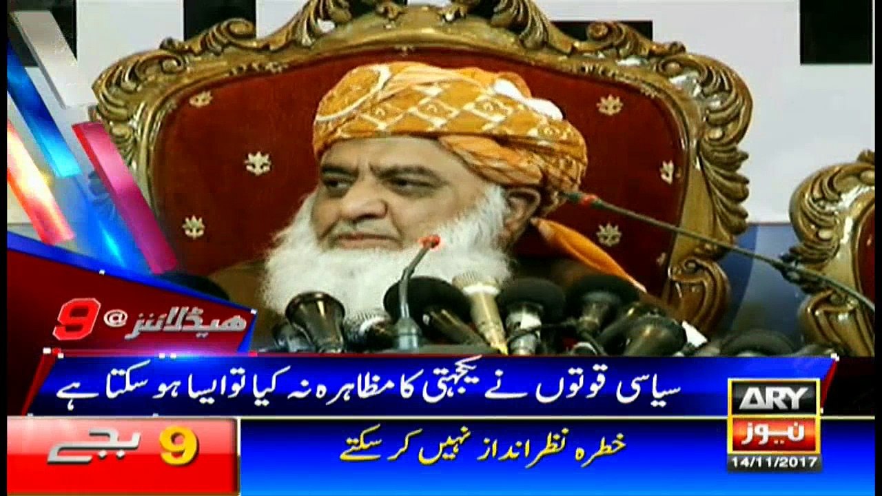 Headlines 2100 14th November 2017
