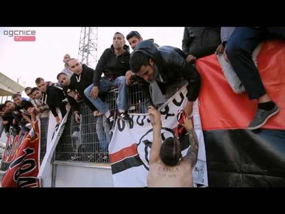 Evian TG - Nice : les joueurs donnent leur maillot