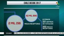 Chile: todo listo para los comicios presidenciales 2017