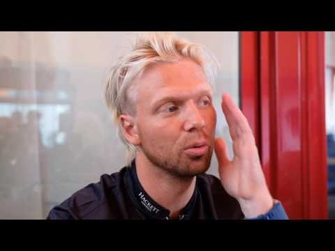 Interview with Nicki Thiim from Aston Martin Racing at 24 Hours of Le Mans Pesage