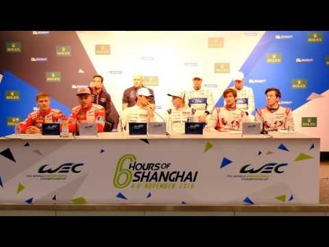 2016 Shanghai Qualifying Press Conference