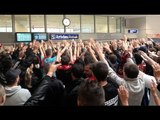 Les Aiglons accueillis à l'aéroport