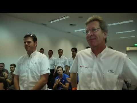 Tribute to Audi Sport during 6 Hours of Bahrain Drivers Briefing