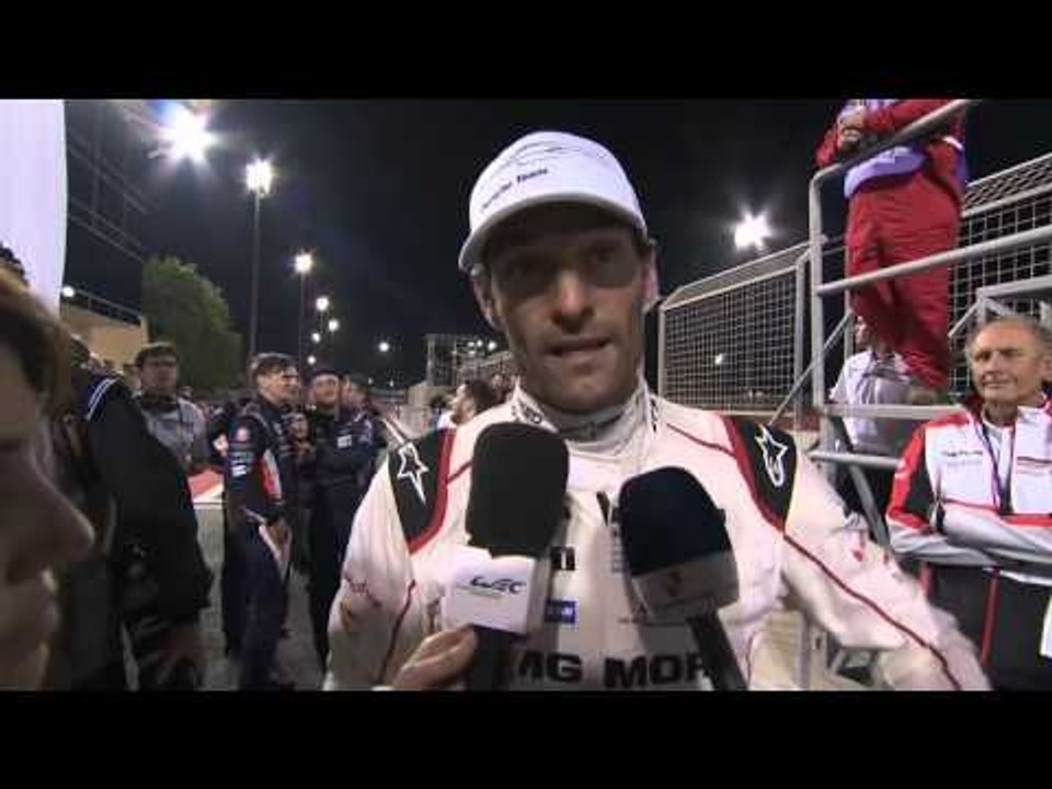 Interview with Mark Webber  after a very hard race  but with a worthy reward