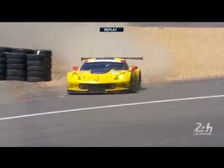 Battle for GTE pro in last lap!!
