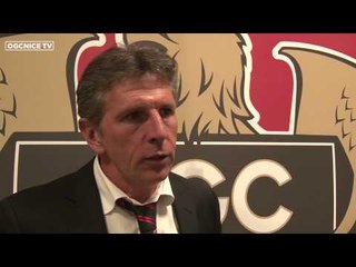 L'analyse de Claude Puel après Nice 2-0 Bastia