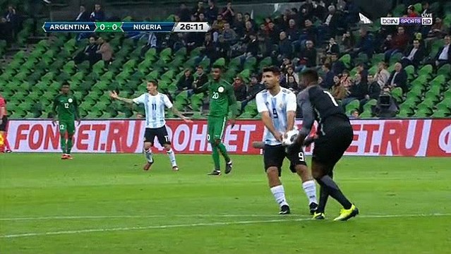 Argentina - Nigeria 1-0 Goal Ever Banega 14-11-2017