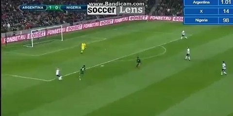 Sergio Aguero GOAL HD - Argentina 2-0 Nigeria 14/11/2017 HD