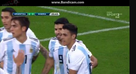 S.Aguero Goal Argentina 2 - 0 Nigeria 14.11.2017 HD