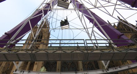 Grande roue de Metz pour Noël : découvrez l'envers du décor