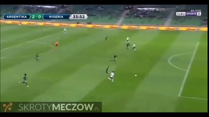 Sergio Aguero Goal vs Nigeria (2-0)