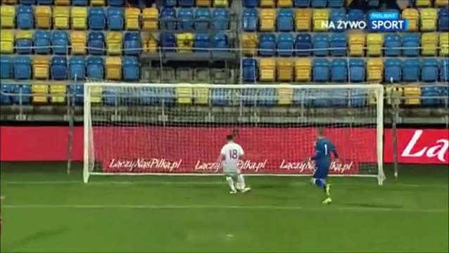 2-0 Paweł Tomczyk Goal UEFA Euro U21 Qual. Group 3 - 14.11.2017 Poland U21 2-0 Denmark U21