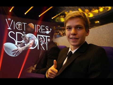 Aux Victoires du Sport avec Vincent Koziello