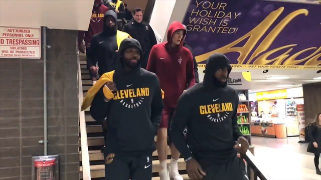LeBron James, Cleveland Cavaliers Take The Subway