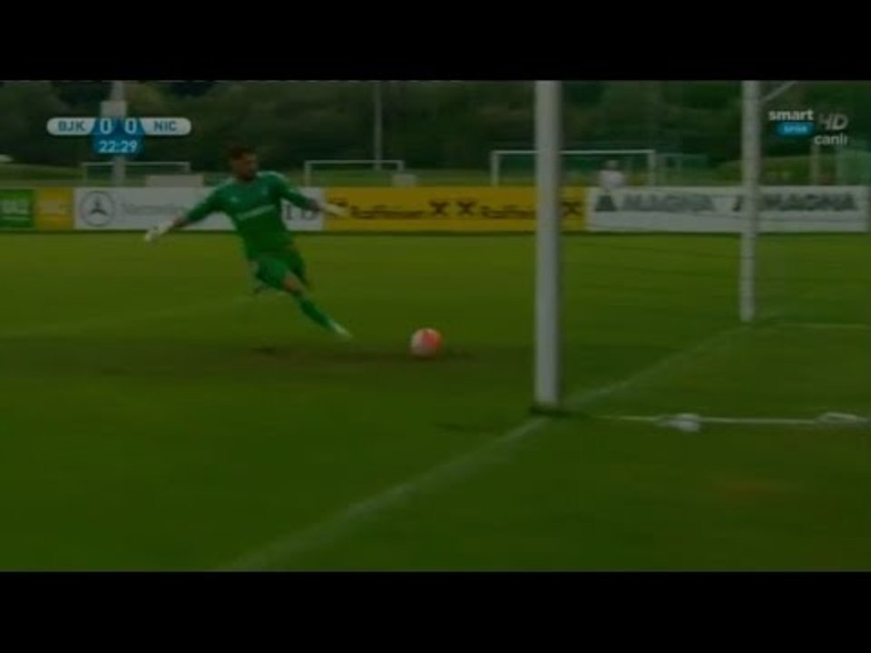 Le joli rattrapage de Güvenç (Besiktas) contre l'OGC Nice