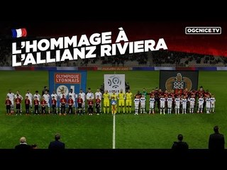 La Marseillaise à l'Allianz Riviera (Nice - Lyon)