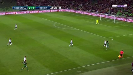 Alex Iwobi Goal HD -  Argentina	2-2	Nigeria 14.11.2017