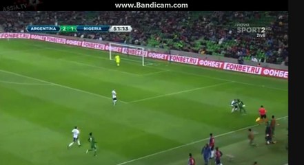 A.Iwobi  Goal Argentina 2 - 2 Nigeria 14.11.2017 HD