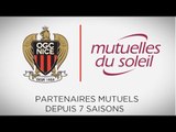 L'OGC Nice et les Mutuelles du Soleil, partenaires mutuels depuis 7 saisons
