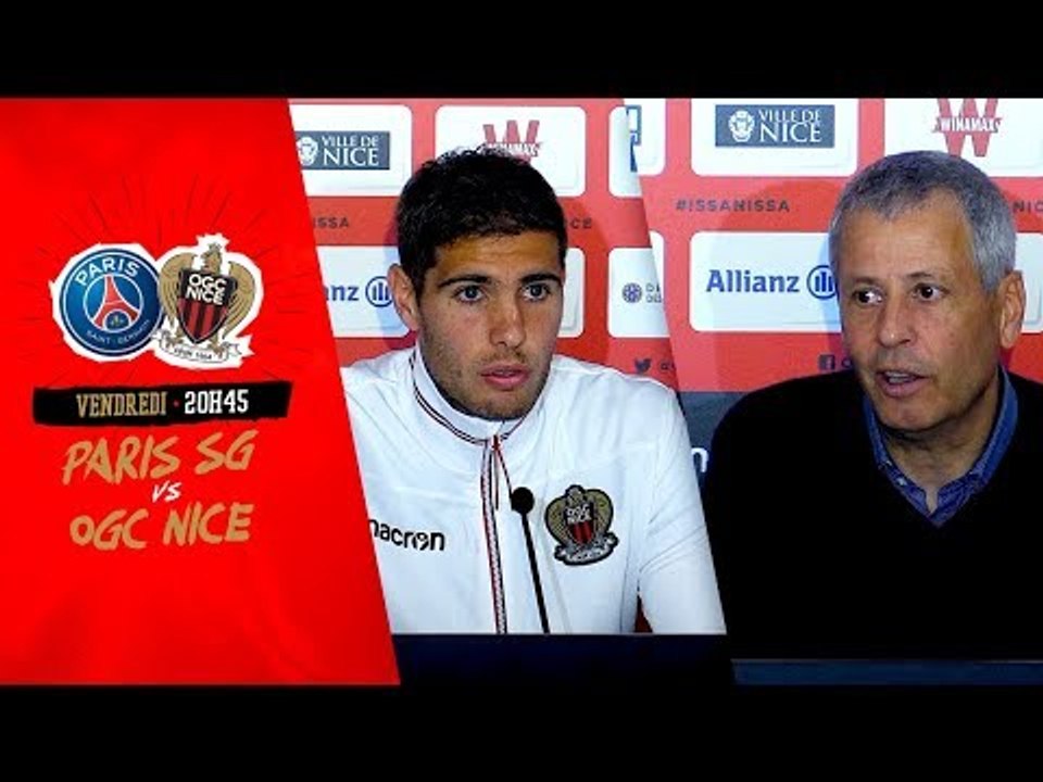Paris SG - OGC Nice : Paroles de conf'